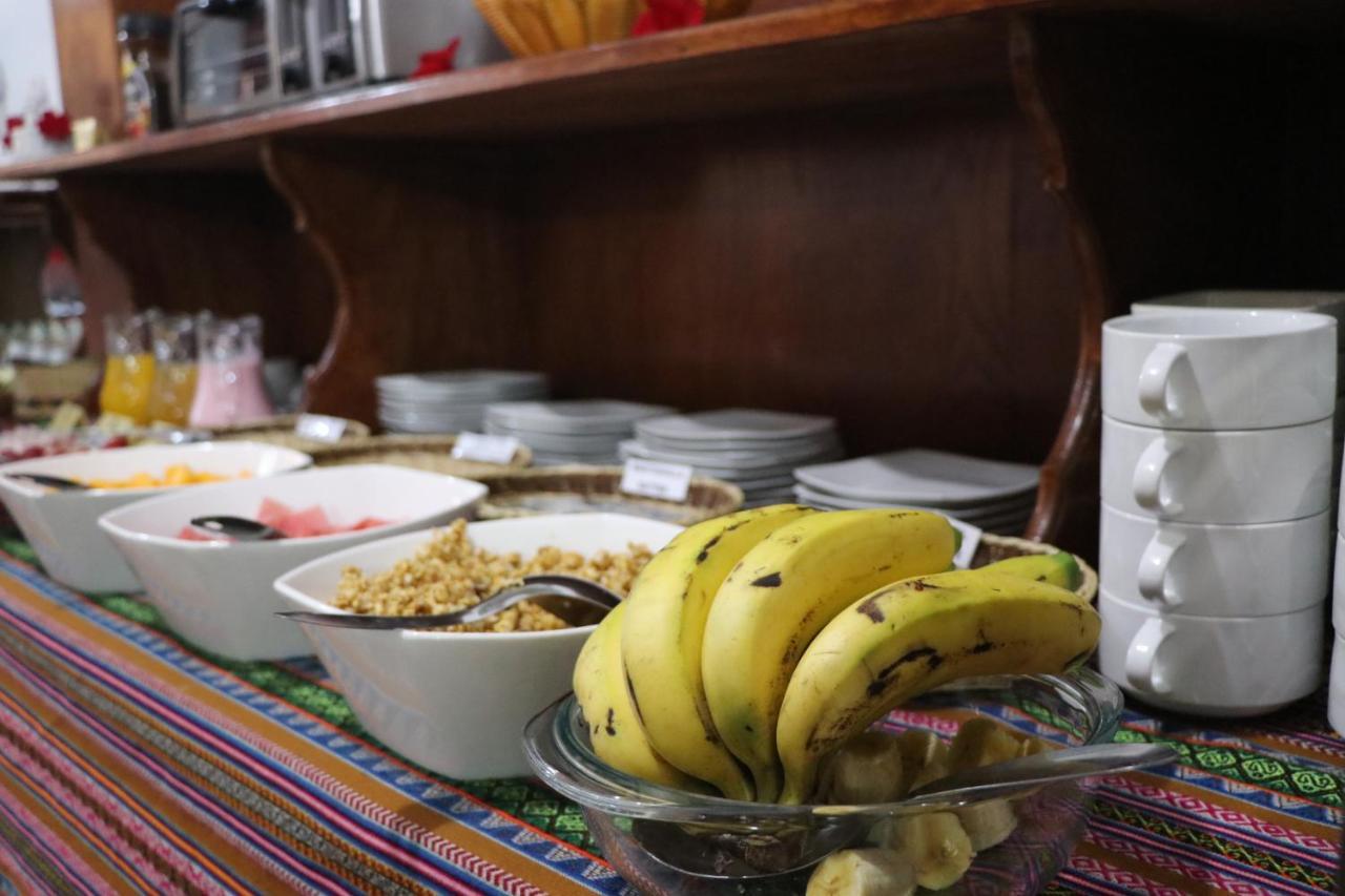 Intitambo Hotel Ollantaytambo Bagian luar foto